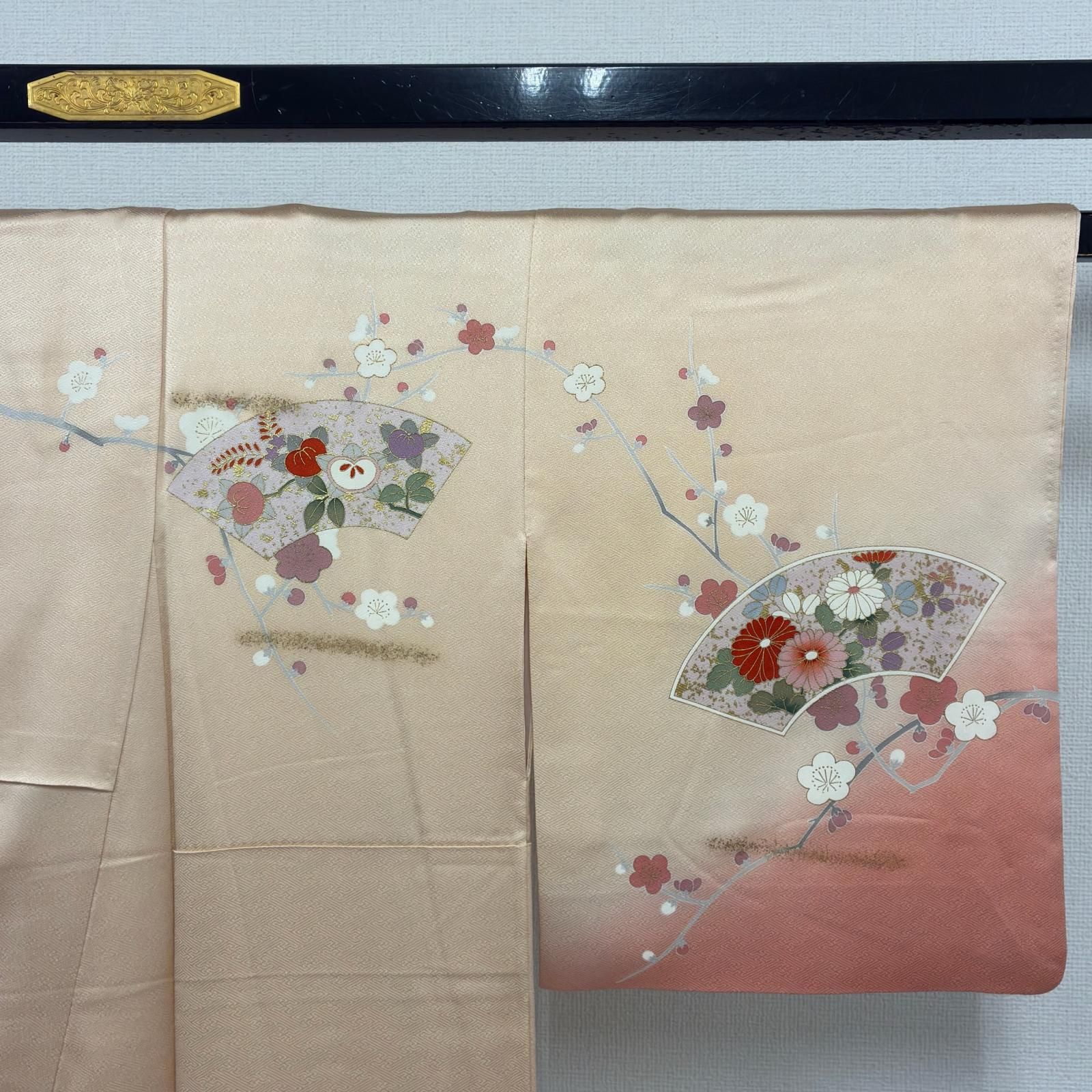 付け下げ 正絹 紋なし 素敵な染めの花 袷 着MK-7973 - メルカリ