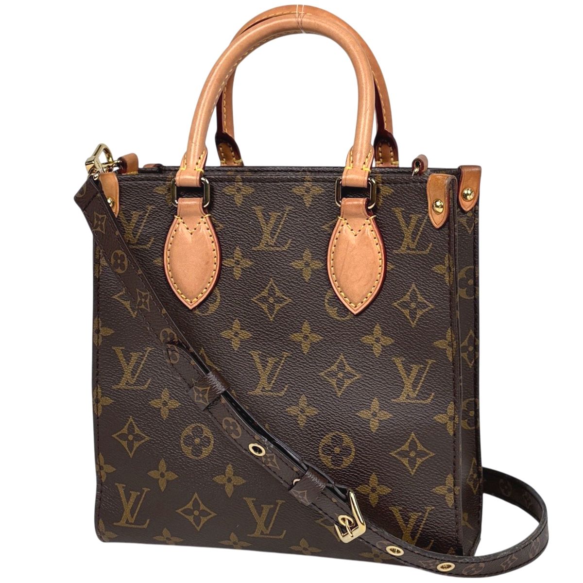 ルイ・ヴィトン Louis Vuitton サックプラBB 2WAY ショルダーバッグ モノグラム ブラウン M45847 レディース 【中古】