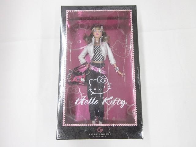 未開封 ホビー バービー ハローキティ コラボ ピンクラベル L4687 Hello Kitty Barbie Doll