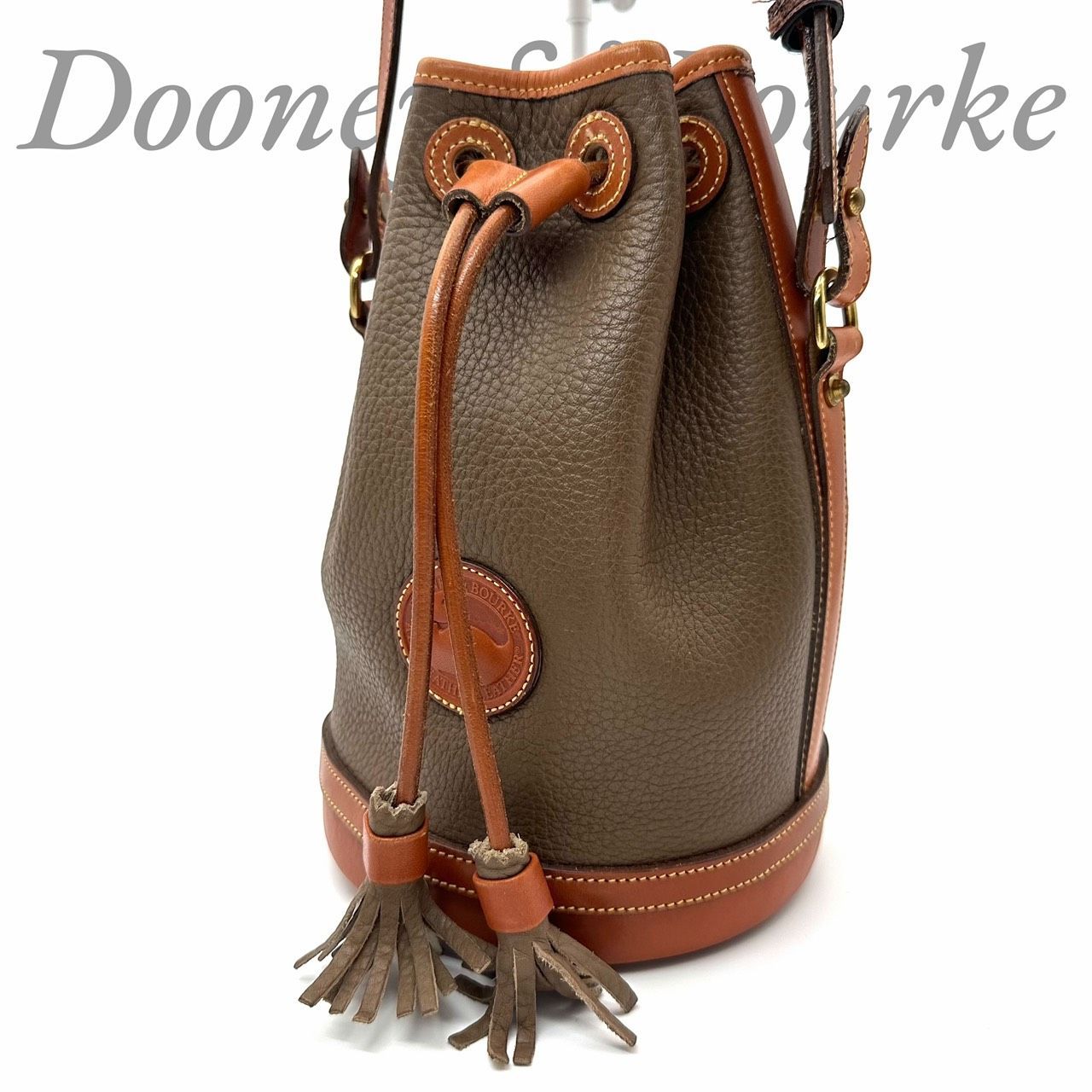 B5417】 DOONEY&BOURKE ドゥーニー＆バーク ショルダーバッグ レザー 