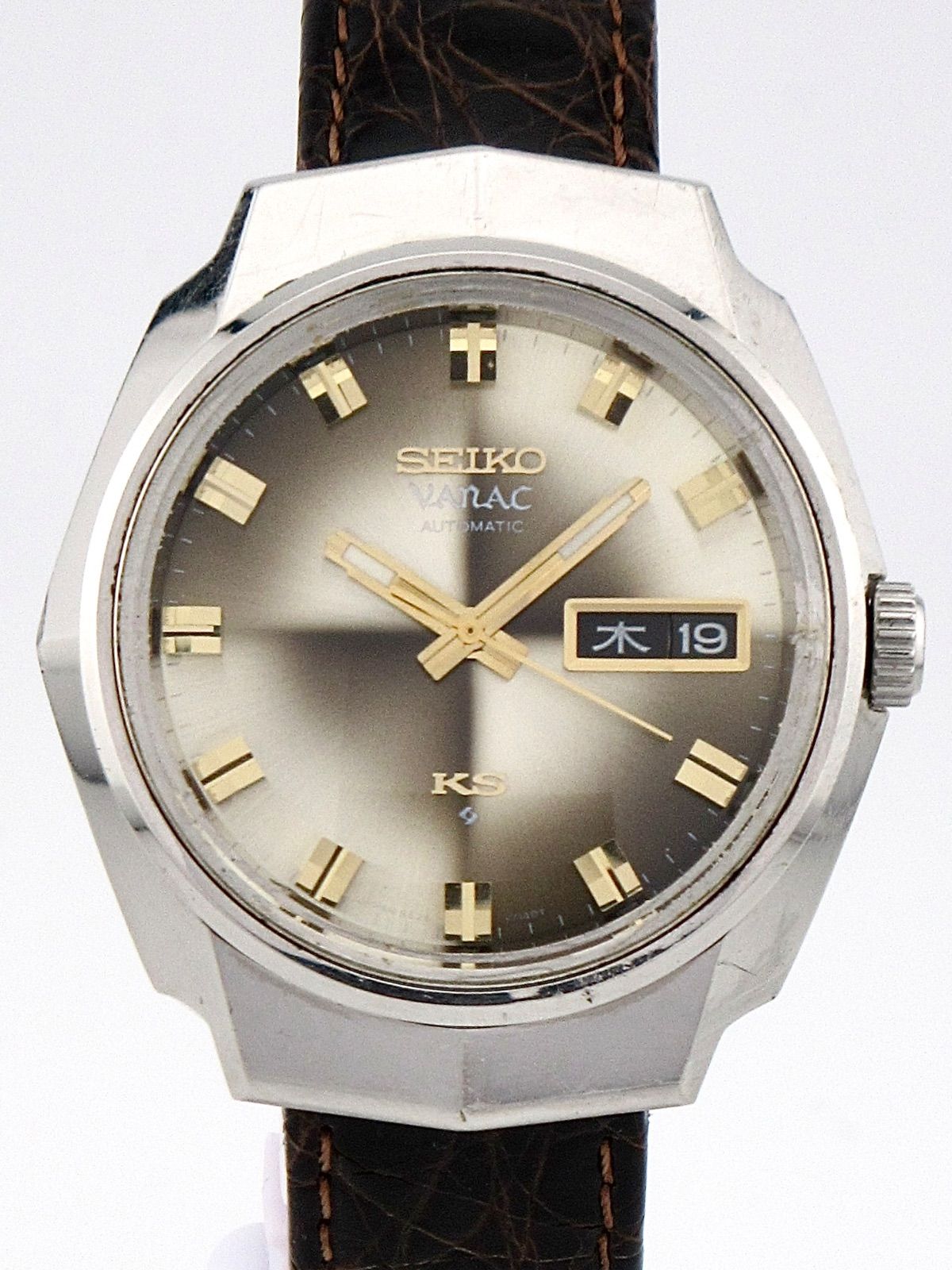 KING SEIKO 5256-7140 VANAC デイデイト 自動巻き時計 キングセイコー
