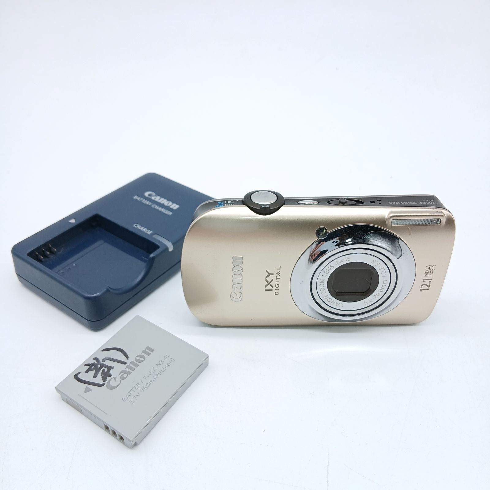 美品 ★ Canon IXY DIGITAL 510 IS ゴールド デジタルカメラ