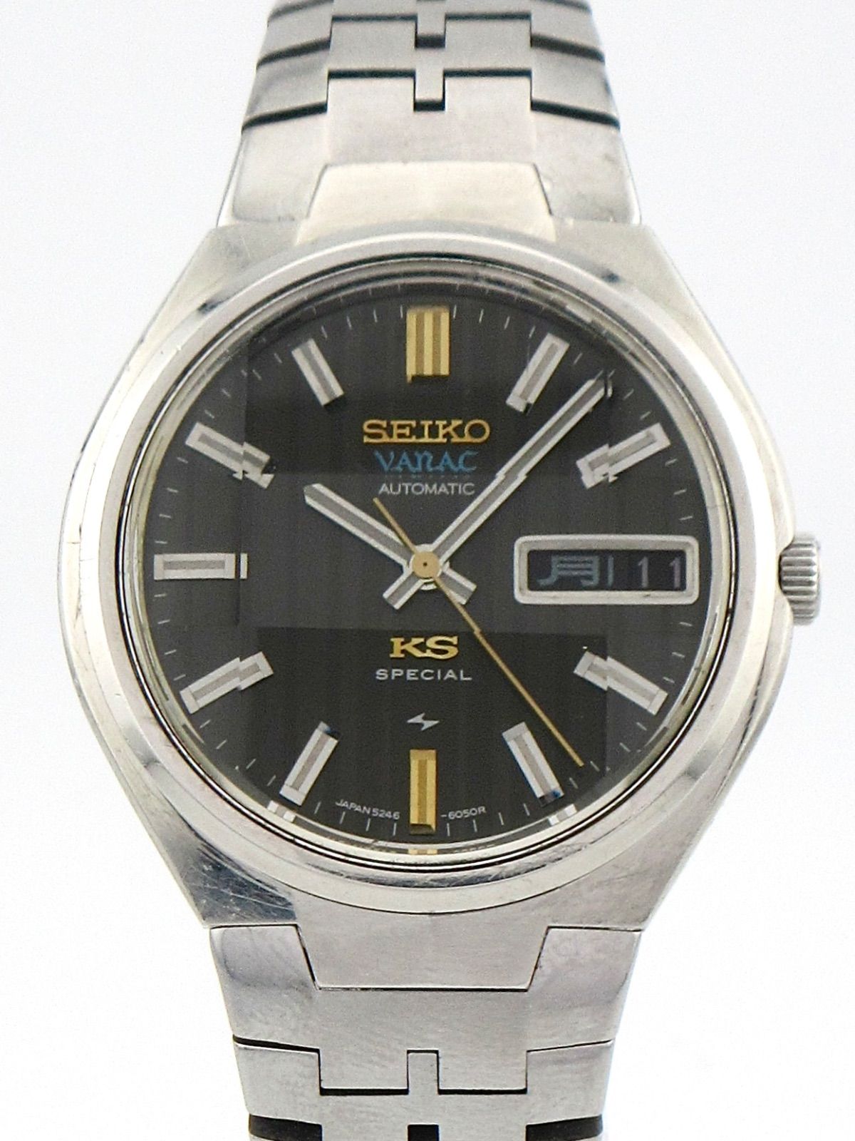 KING SEIKO 5246-6041 VANAC スペシャル デイデイト OH済み 自動巻き時計 キングセイコー