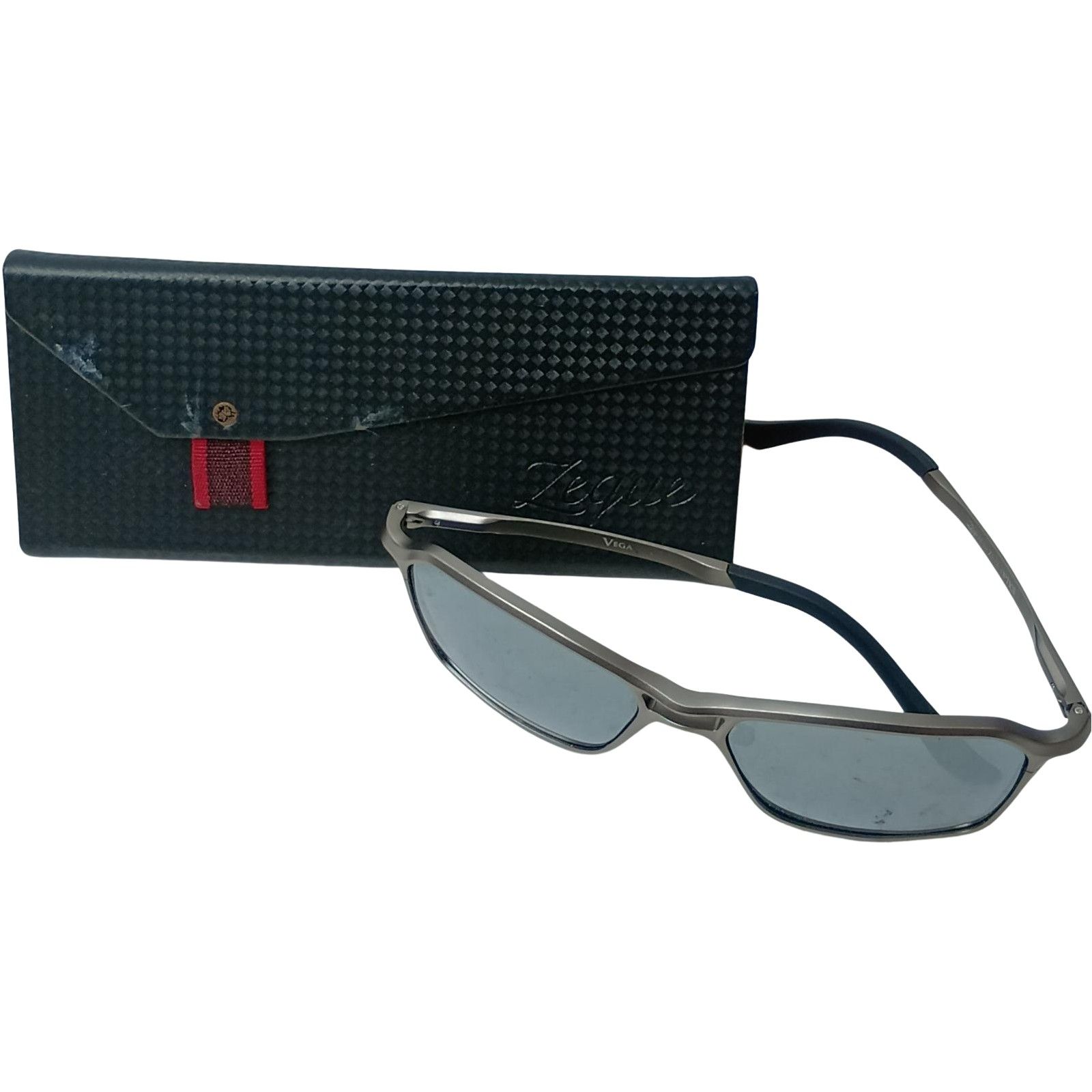ZEQUE 偏光サングラス グレー ZEAL OPTICS ケース付