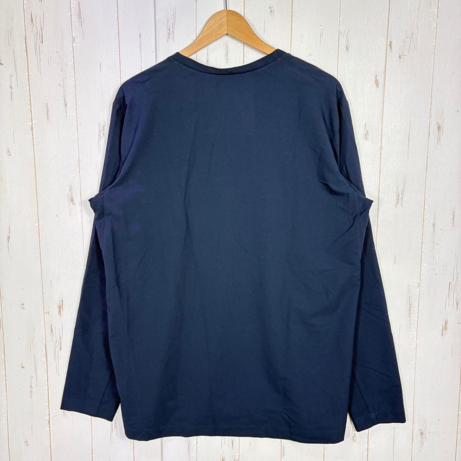 ✉️Men's L ネイビー系 Houdini ( フーディニ ) メンズ カバークルー