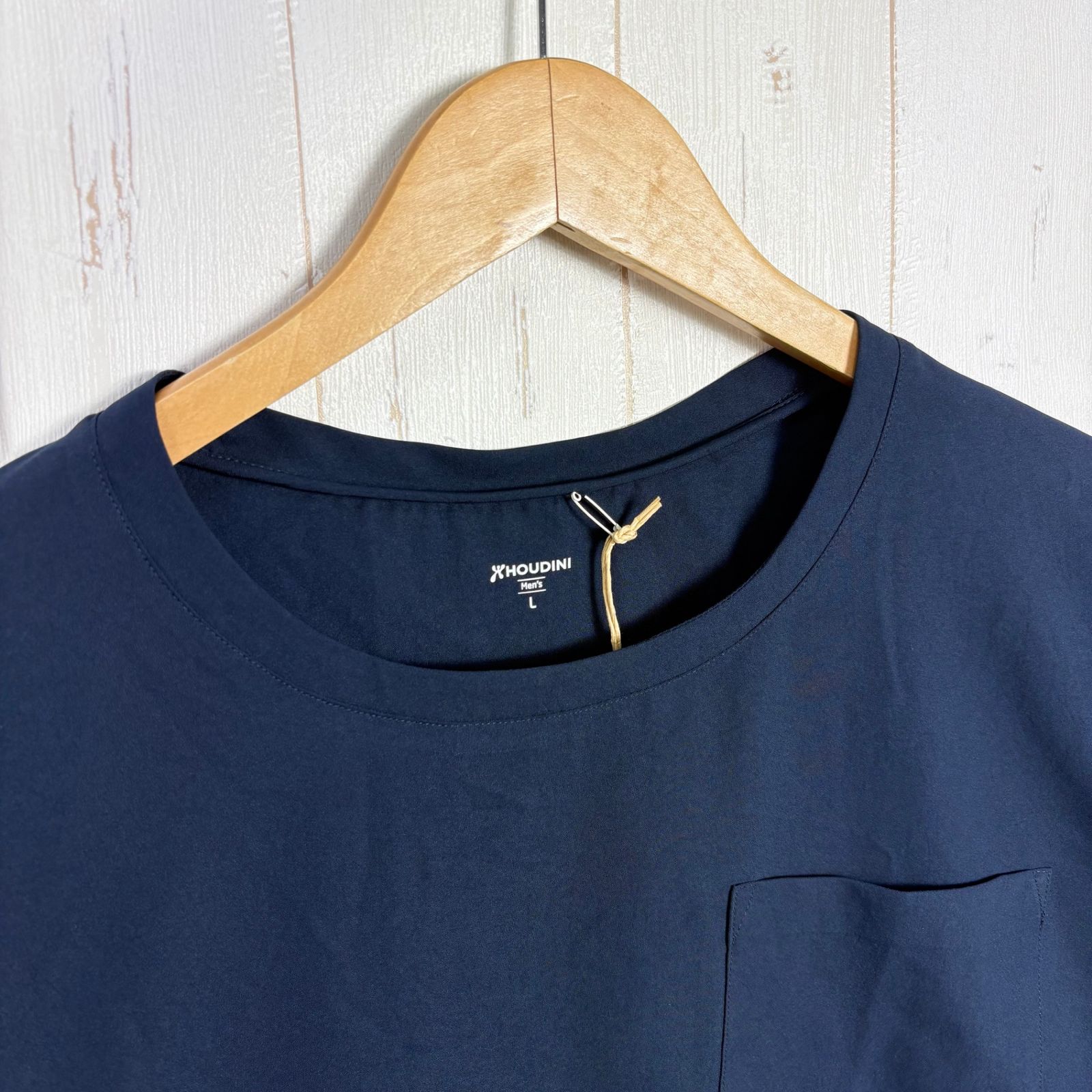 ✉️Men's L ネイビー系 Houdini ( フーディニ ) メンズ カバークルー