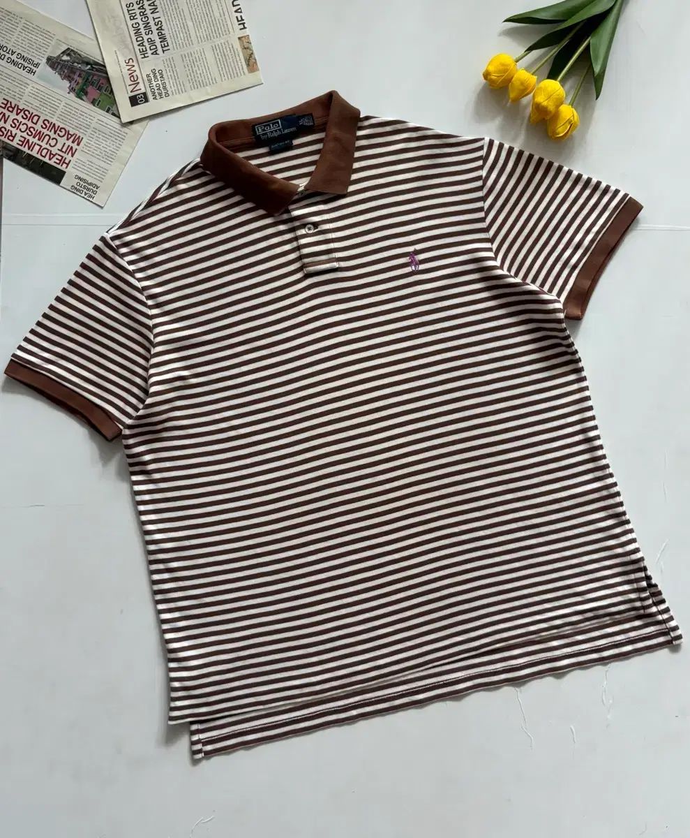 Polo POLO RALPH LAUREN(ポロラルフローレン) ストライプ カラーTシャツ