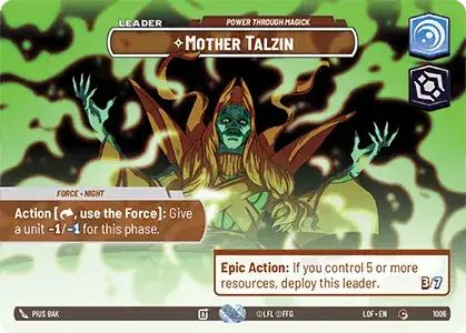 【LOF1006/EN】Mother Talzin - Power Through Magick(Showcase)