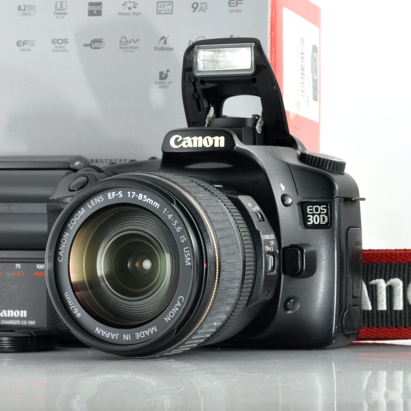 【キヤノン】CANON EOS 30D ＋ EF-S 17-85MM F4-5.6 IS USM ＋元箱 #T244A