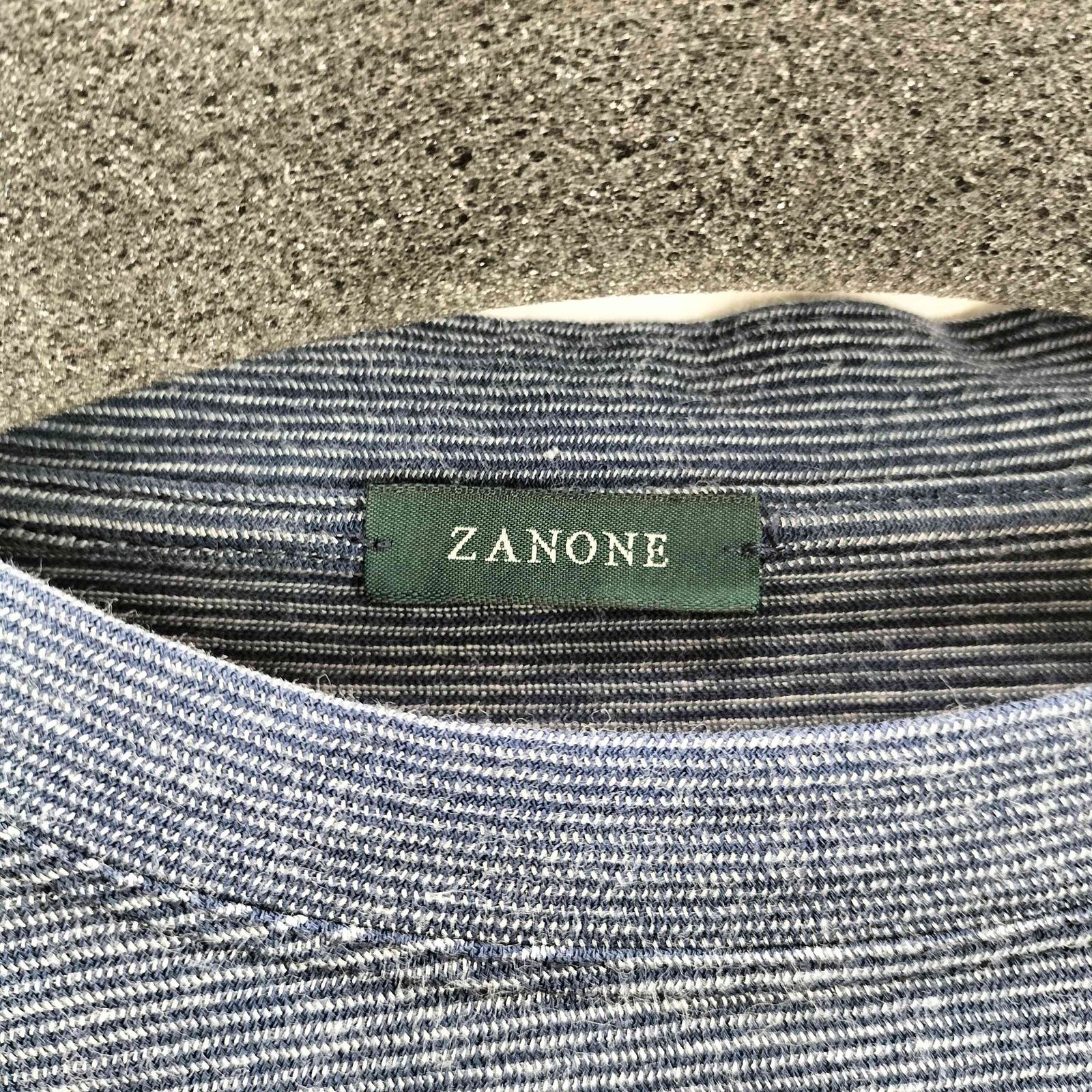 ザノーネ ZANONE ICE COTTON ボーダーTシャツ メンズ 54 - メルカリ