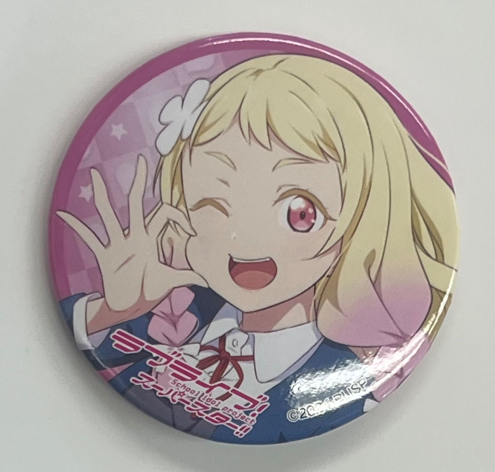 鬼塚夏美 缶バッジ コミケ C105 Ver.heartmark ラブライブ スーパー