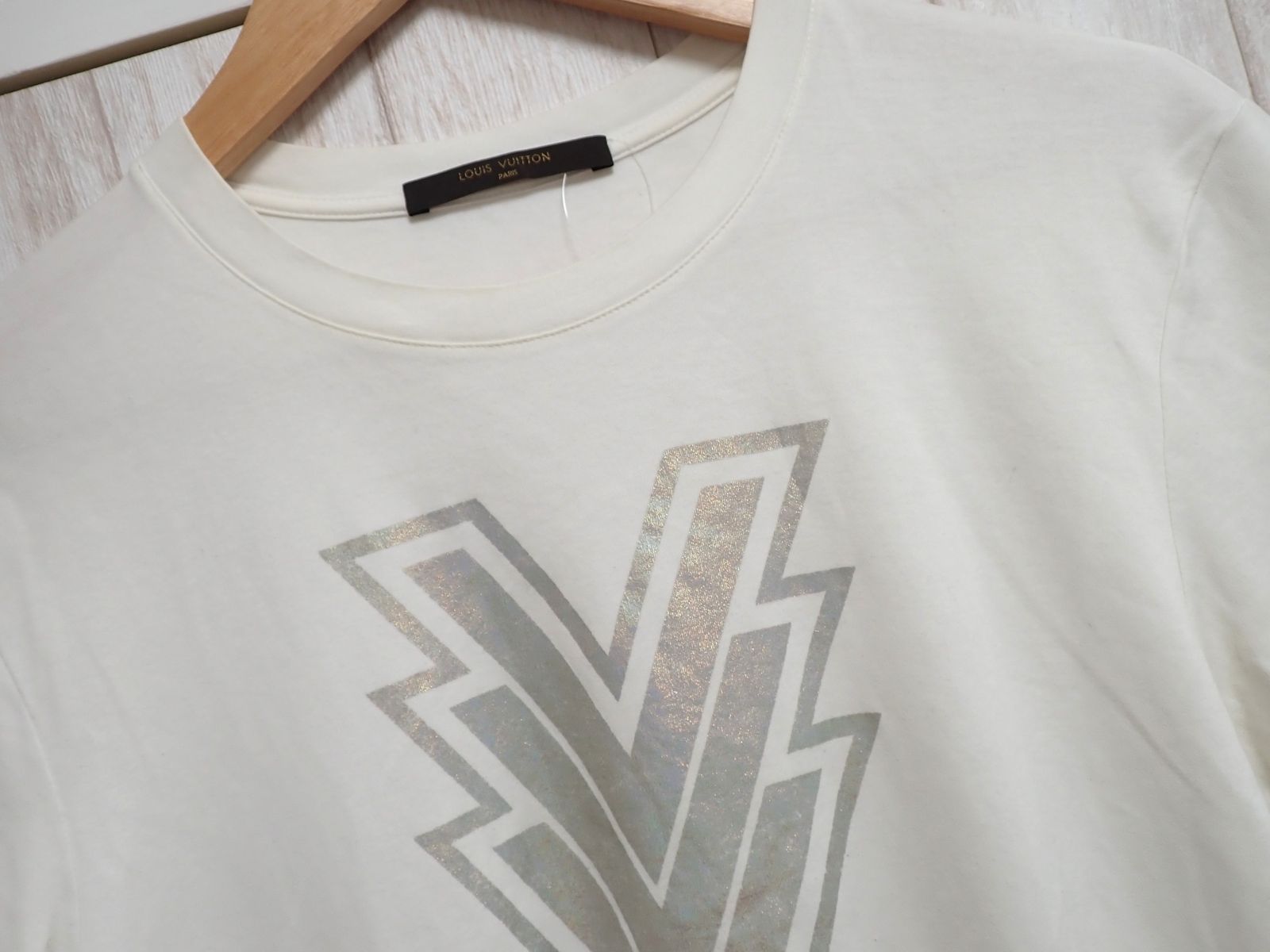 ルイヴィトン 半袖カットソー Tシャツ VOLEZ VOGUEZ VOYAGEZ M - メルカリ
