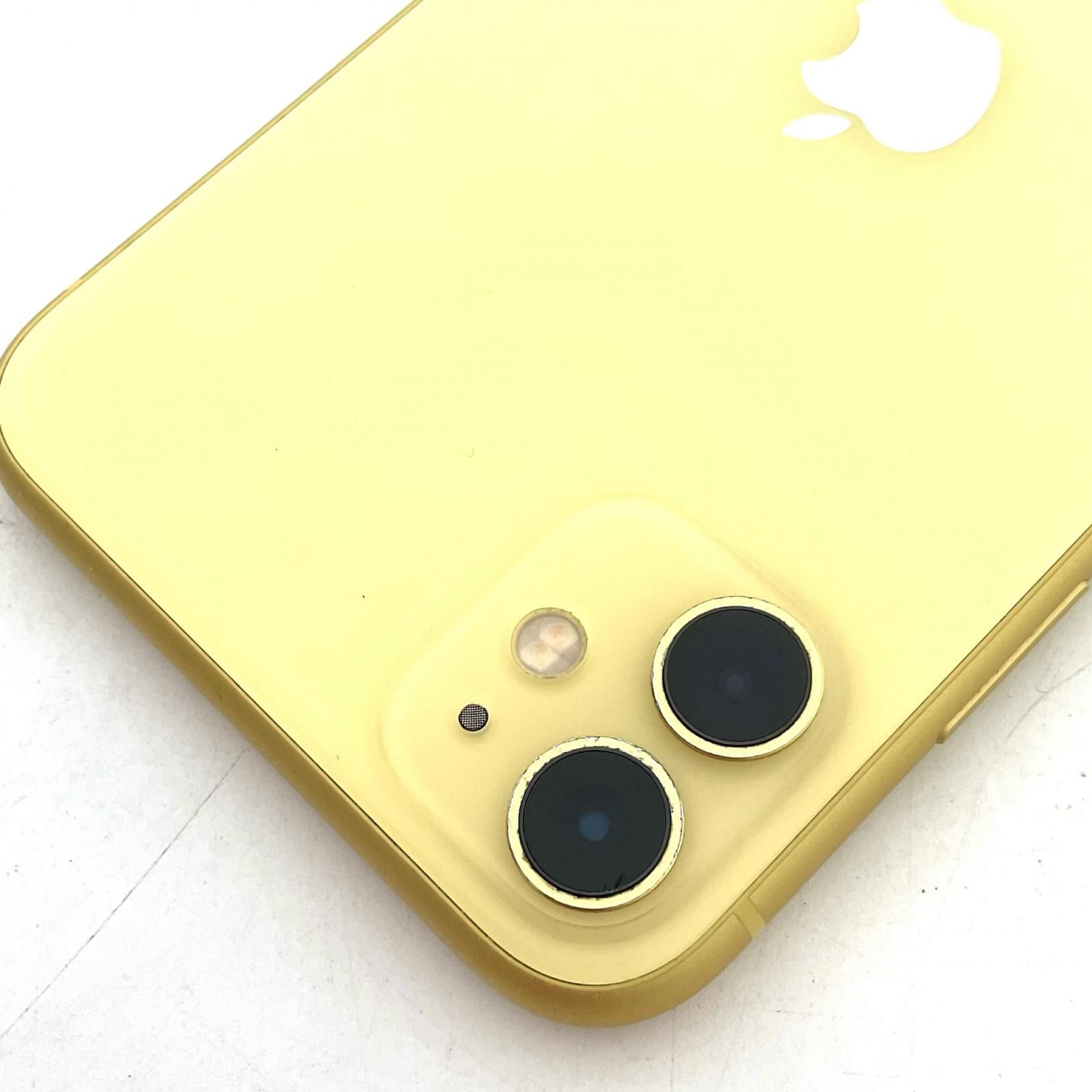 iPhone 11 64GB イエロー Softbank SIMロック解除済 - メルカリ