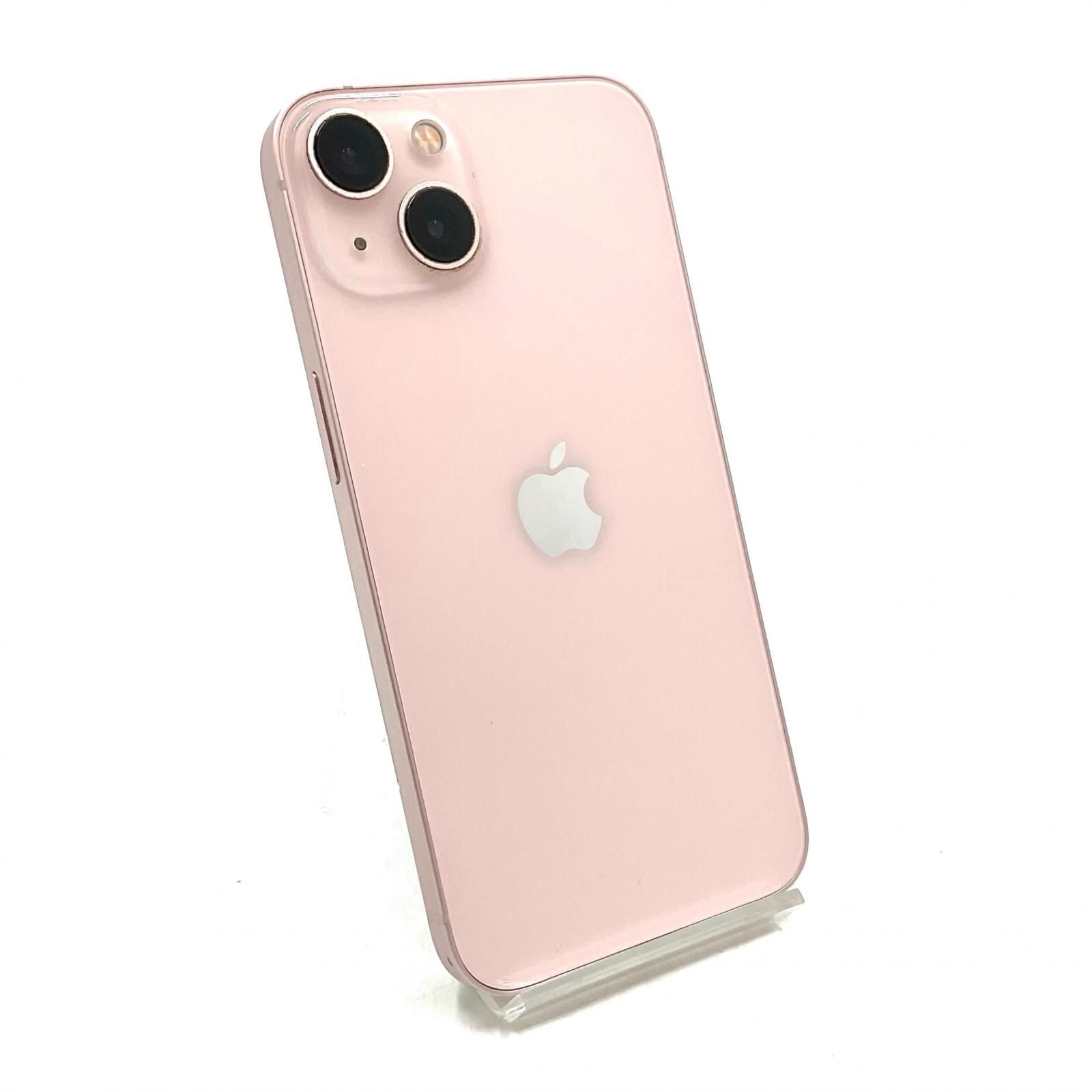 【全額返金保証】【最速発送】 iPhone 13 256GB ピンク 楽天モバイル SIMフリー 白ロム 美品 動作確認済 100%
