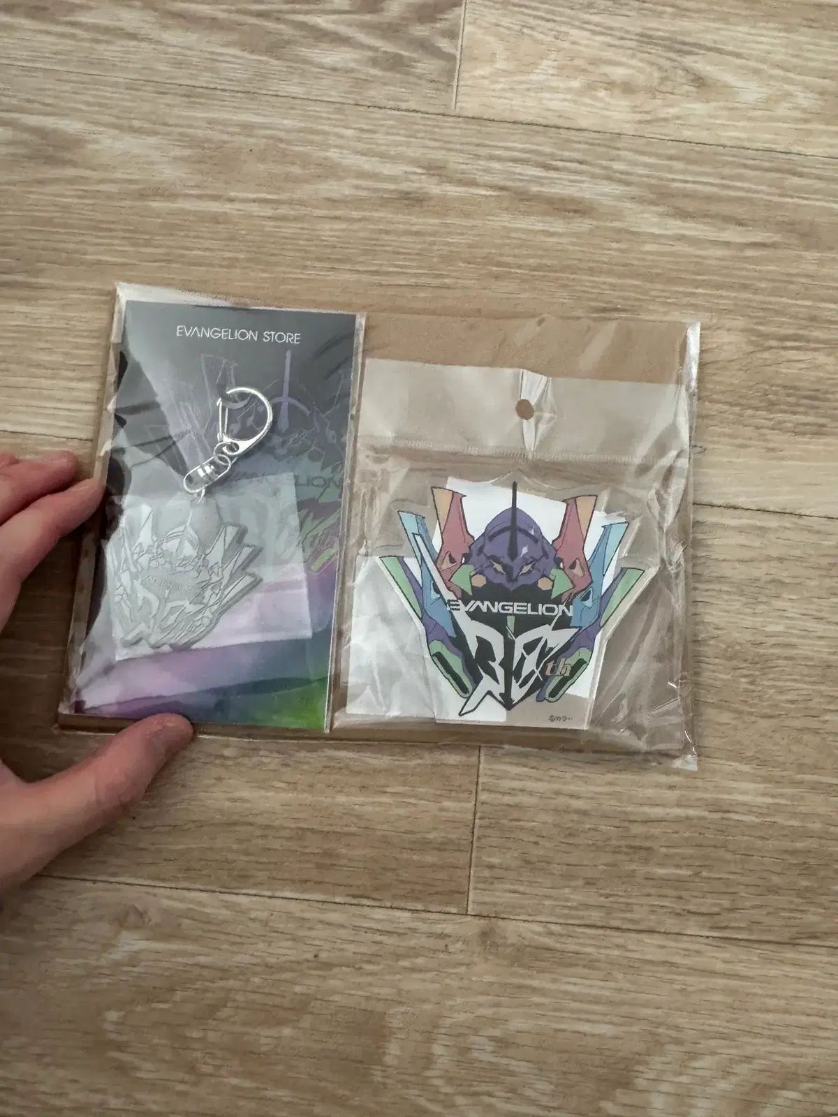 ストア限定 エヴァンゲリオン キーホルダー & アークス アクリル セット グッズ