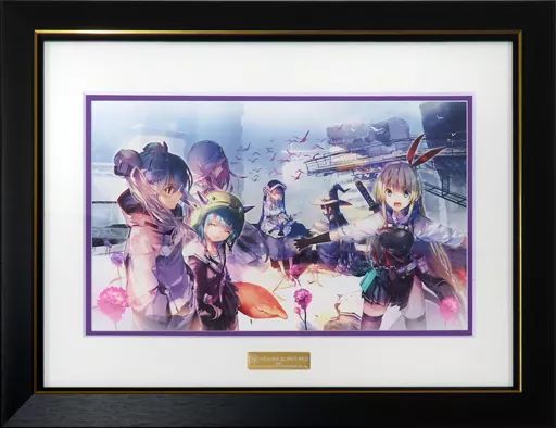 【中古】原画イラストボード 付属品付)ヘブンバーンズレッド 複製原画【シリアルナンバー入り】(第31C部隊)