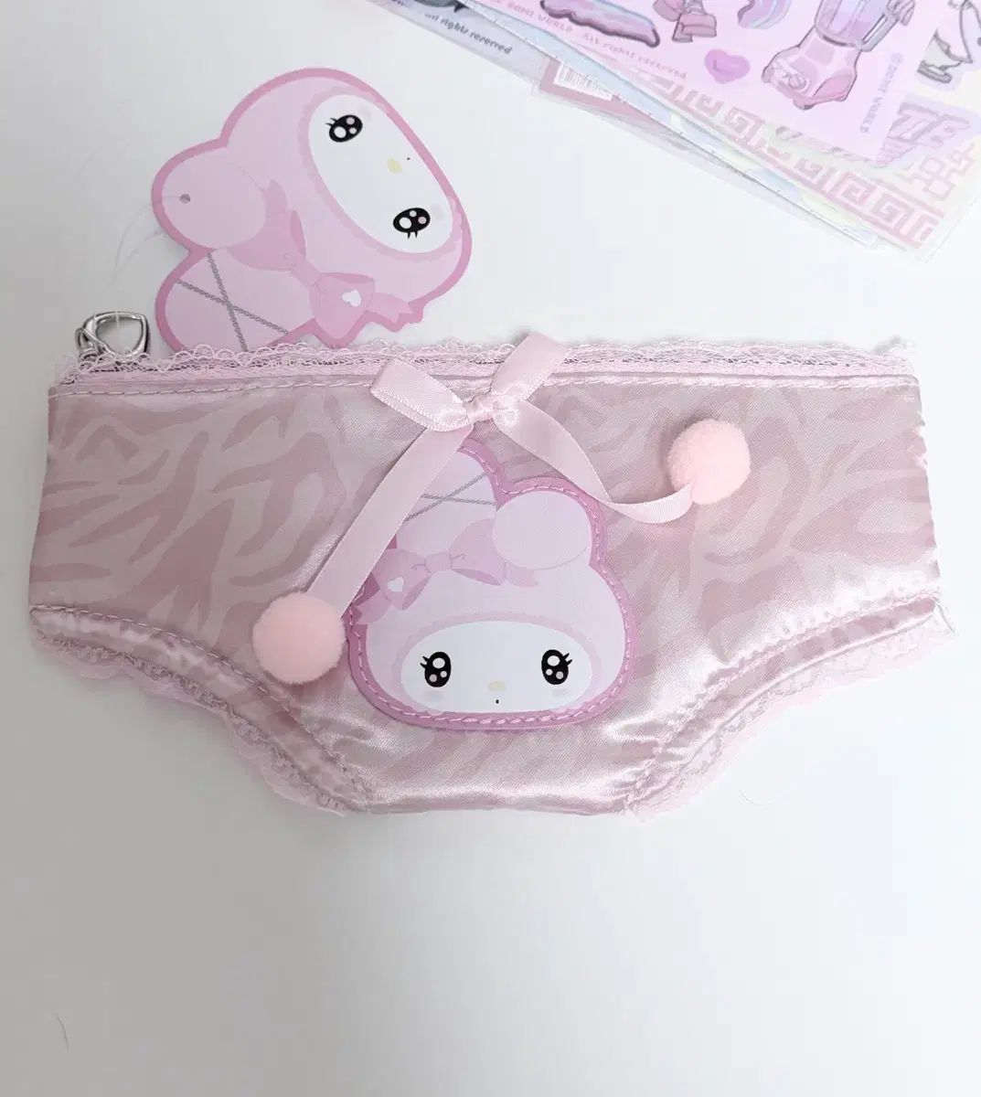 サンリオ クロミ ショーツ ポーチ (新品) マイメロディ＆クロミ