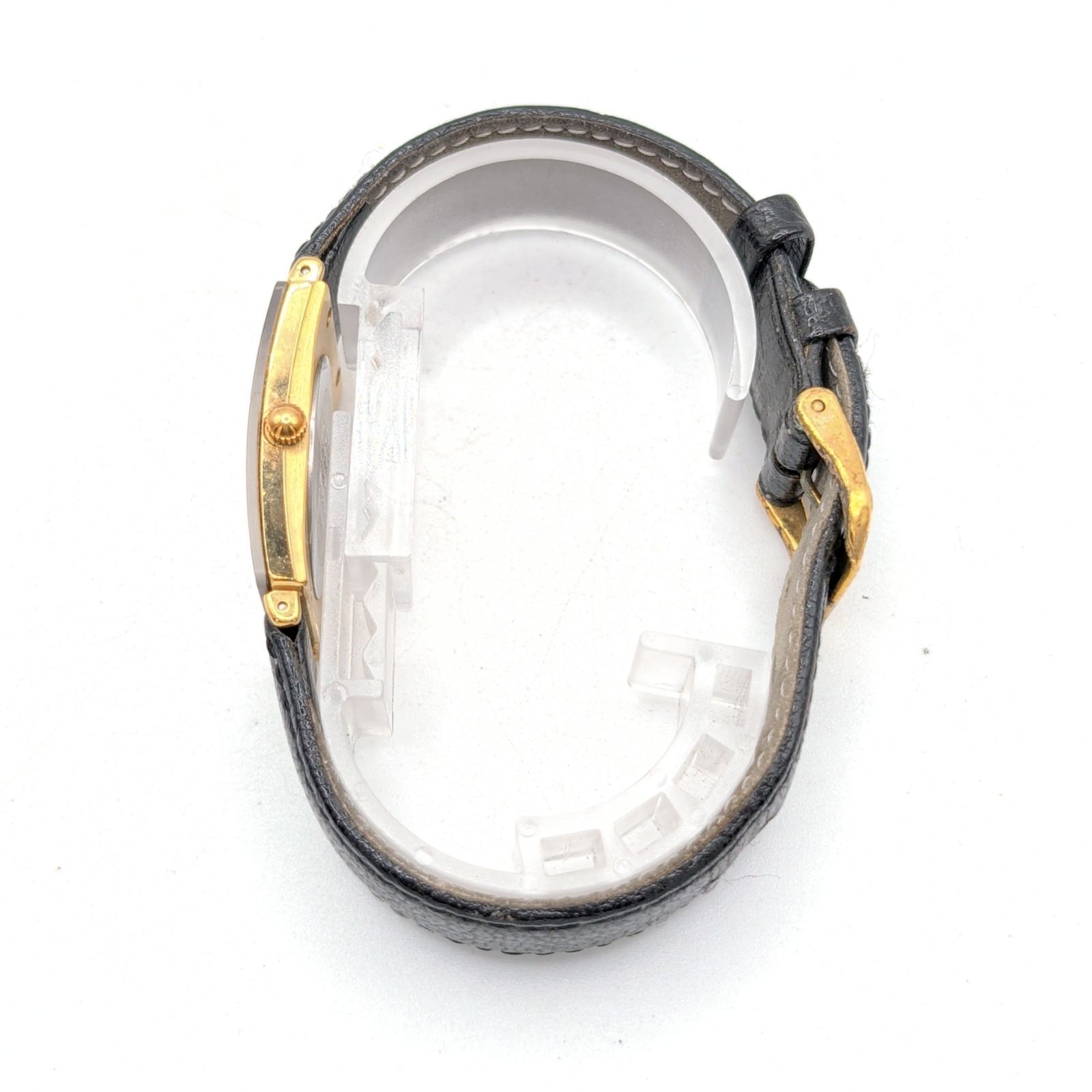 RADO FLORENCE 160.3605.2 Watch QZ Ladies Square Gold Black dial