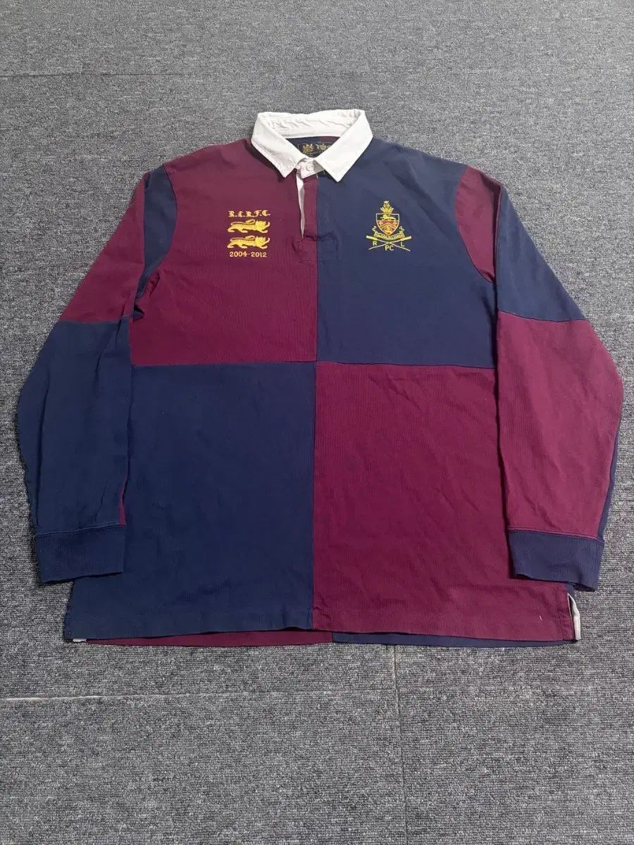 ポロラルフローレン ブロック カラー ラグビー Tシャツ