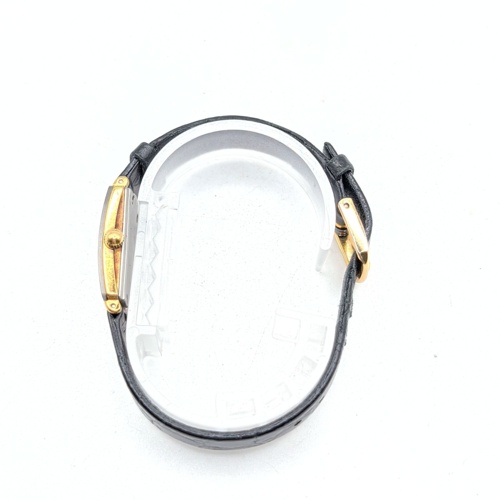 RADO FLORENCE 153.3606.2 N Watch QZ Ladies Square Gold Black dial