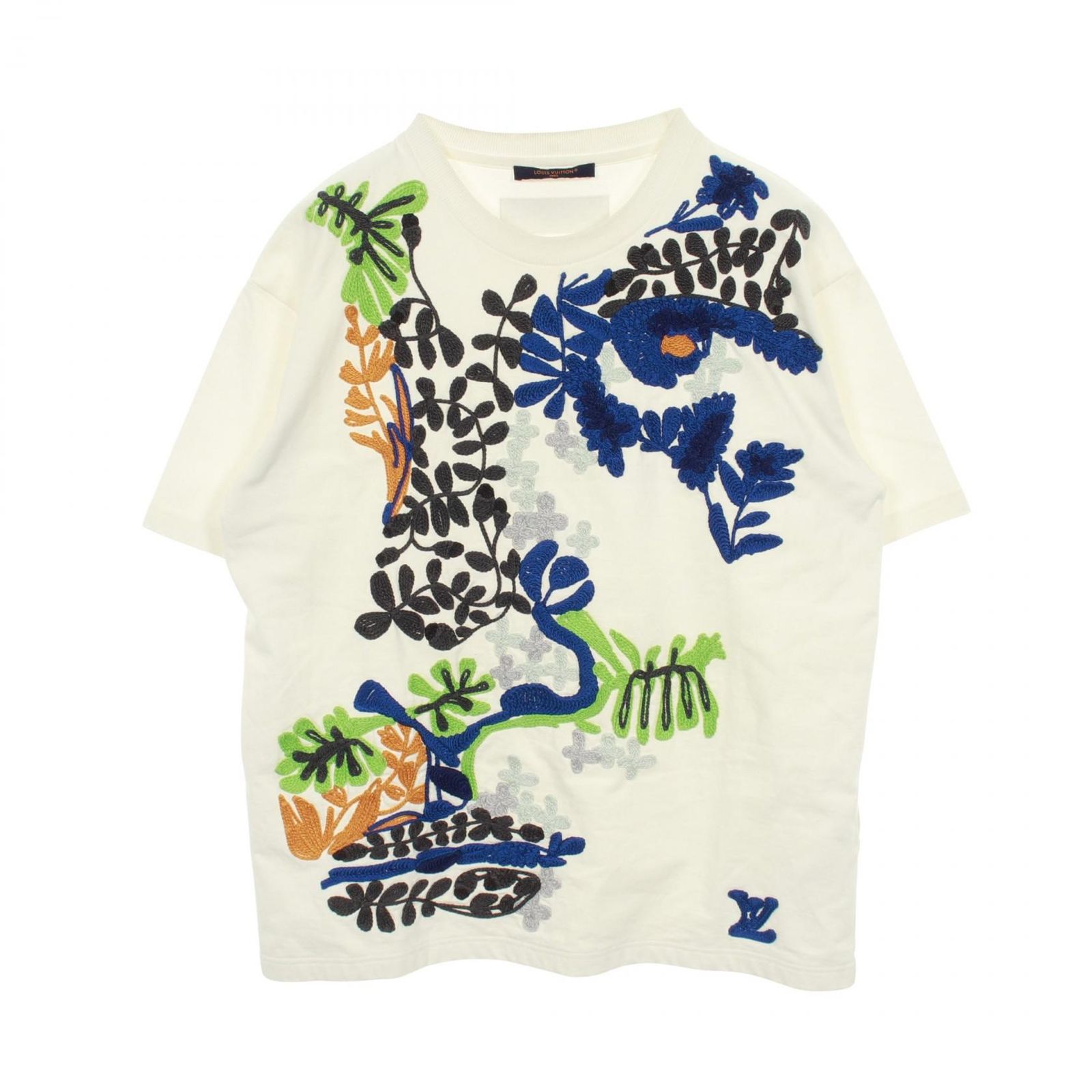 LOUIS VUITTON ルイ・ヴィトン LV刺繍 反転ロゴ 半袖Tシャツ-定番から 