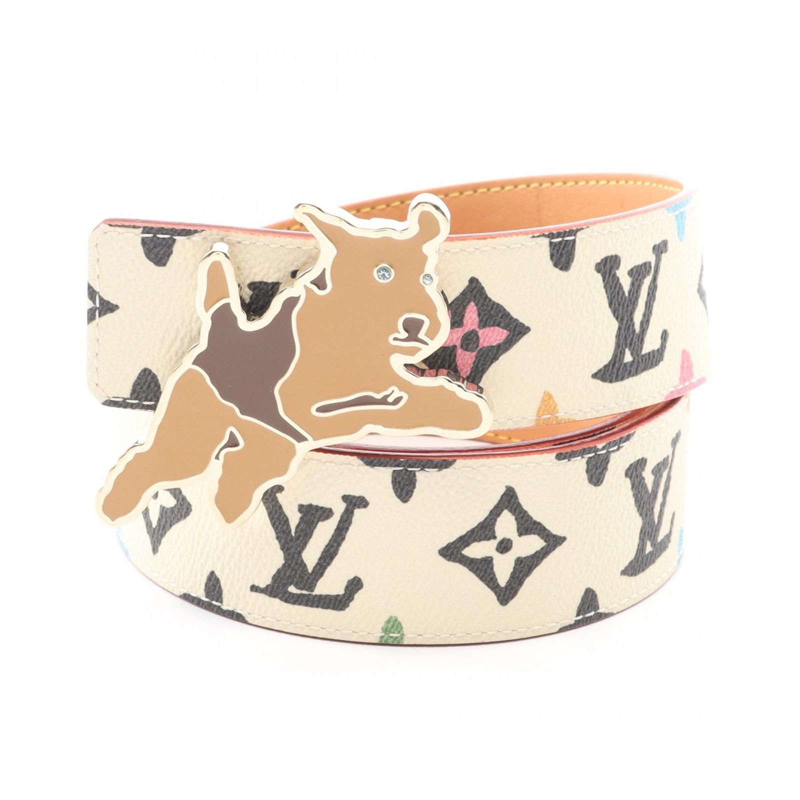 LOUIS VUITTON ルイ・ヴィトン LVモノグラム クラギー 40MM ベルト
