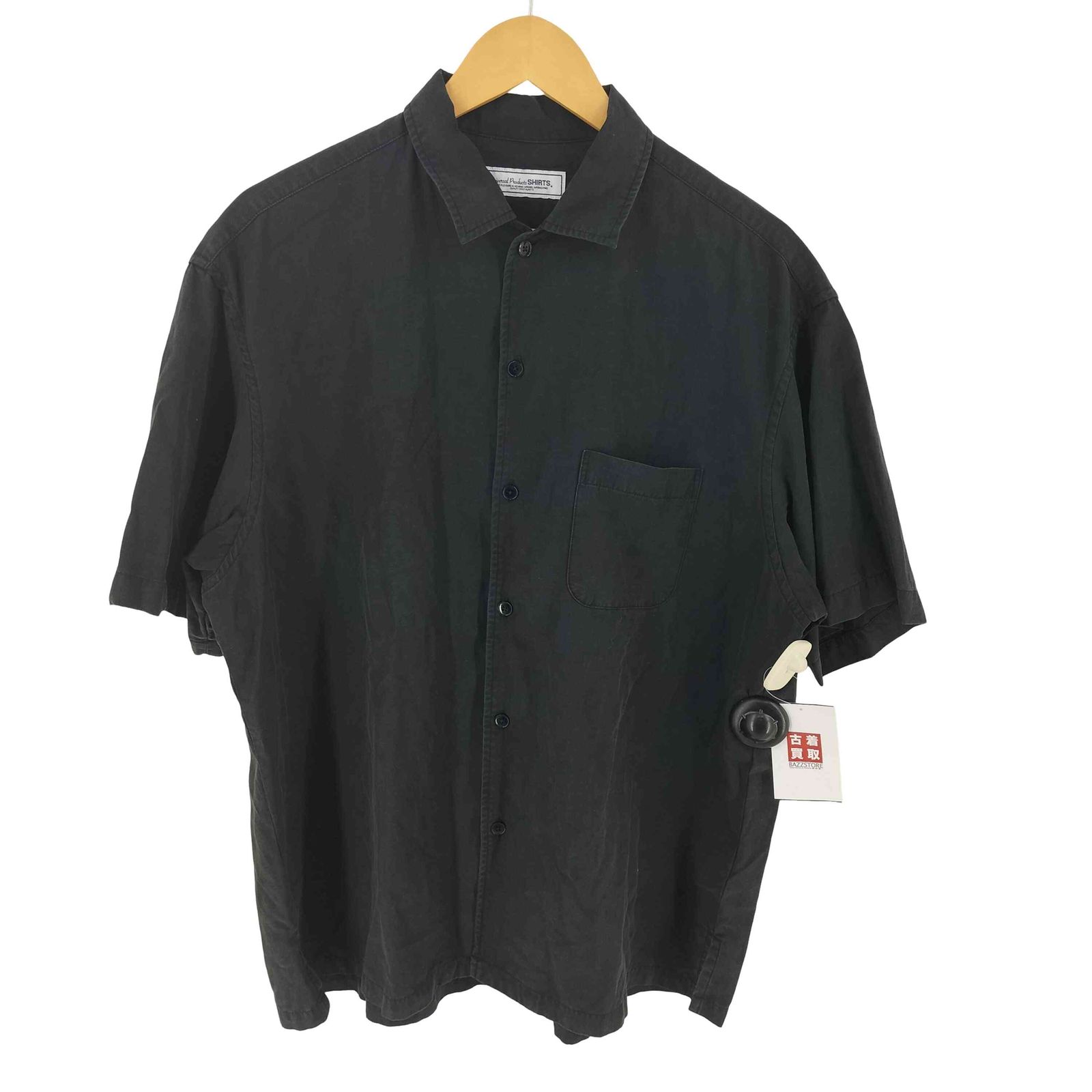 ユニバーサルプロダクツ UNIVERSAL PRODUCTS COTTON LINEN S/S OPEN COLLAR SHIRT メンズ 2