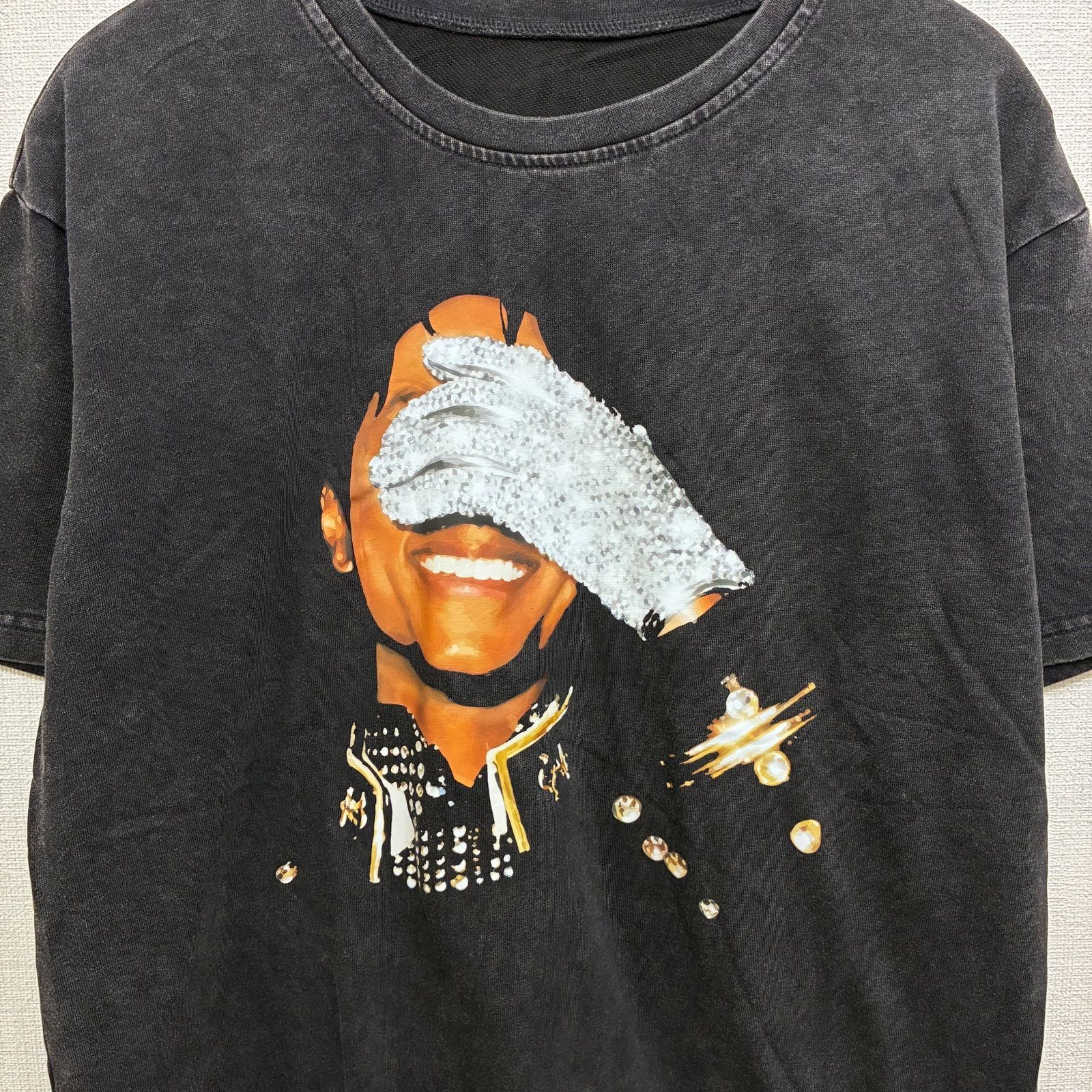 新品 マイケルジャクソン Michael Jackson バンドTシャツ Lサイズ 