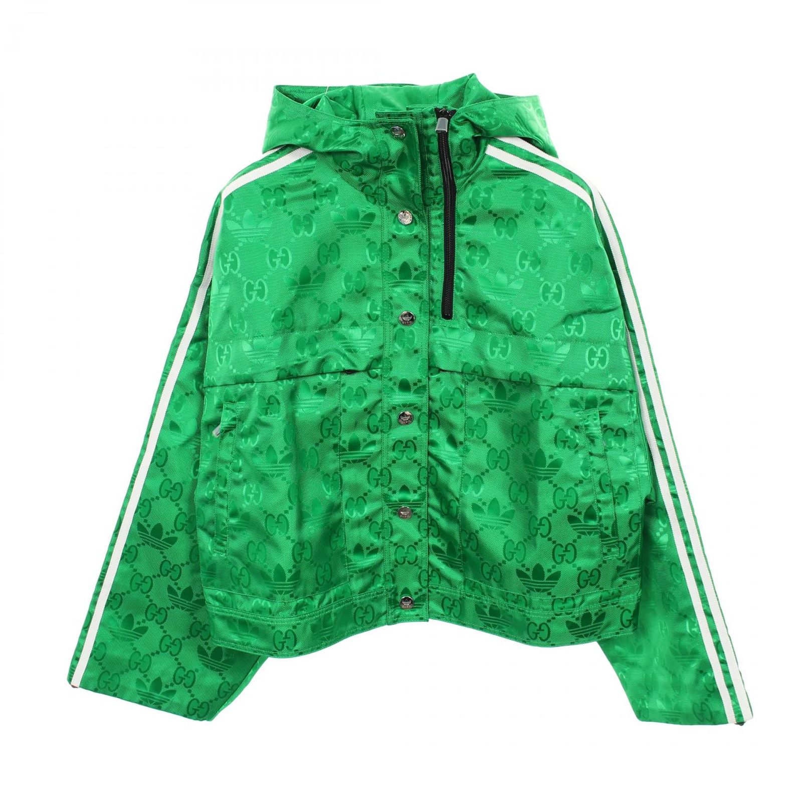 GUCCI グッチ GUCCI × adidas GG トレフォイル ナイロンジャケット
