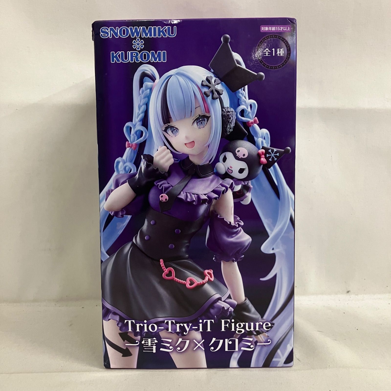 未開封 初音ミク Trio-Try-iT 雪ミク × クロミ フィギュア SF5552 c107 