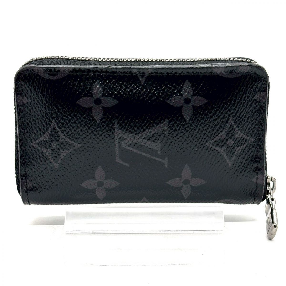 静寂を纏う黒】 LOUIS VUITTON コインケース モノグラムエクリプス