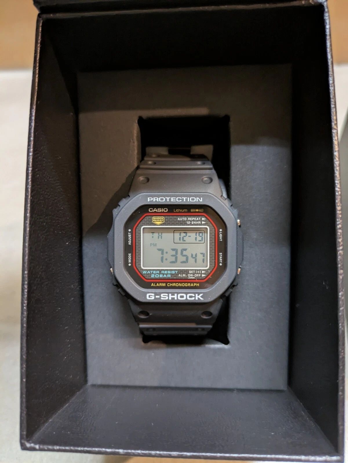 CASIO G-SHOCK DW-5000R-1AJF 初代復刻 未使用品