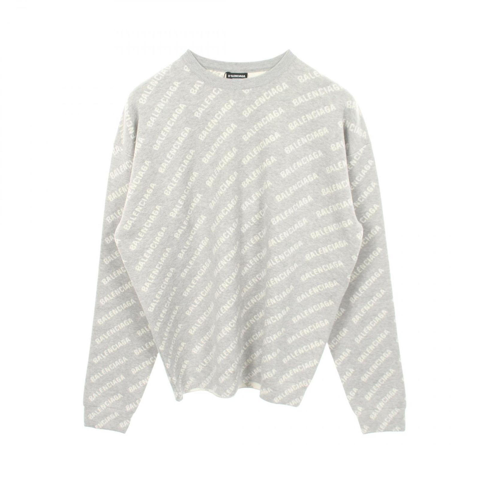 BALENCIAGA バレンシアガ オールオーバーロゴ ニット - メルカリ