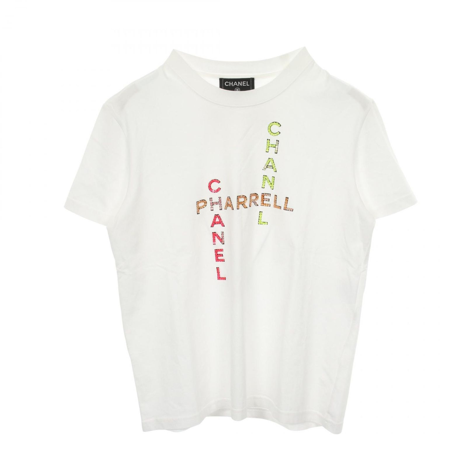 CHANEL シャネル CHANEL × Pharrell Williams ロゴ 半袖Tシャツ