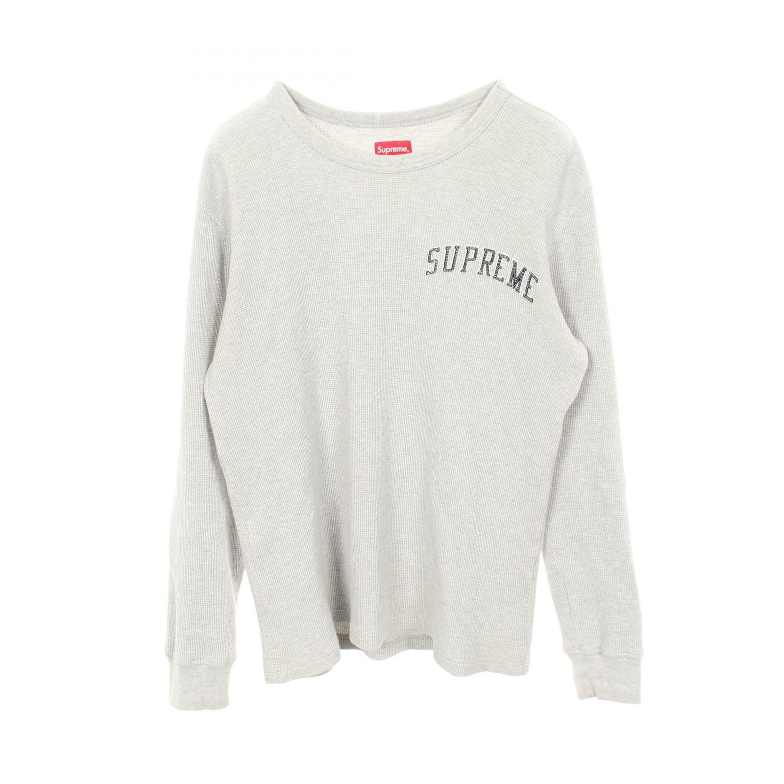 Supreme シュプリーム アーチロゴ サーマル クルーネック 長袖Tシャツ