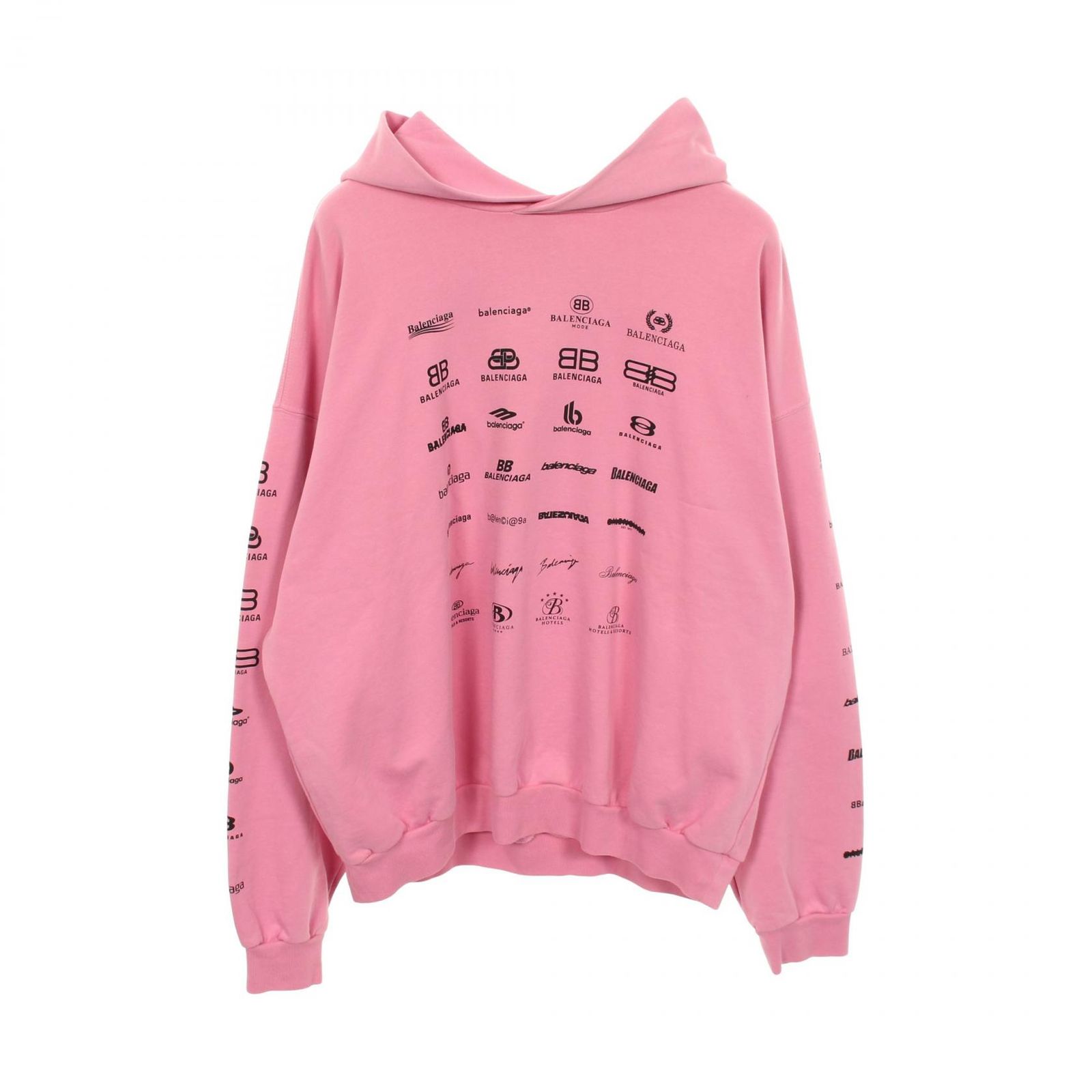 BALENCIAGA バレンシアガ 22S アーカイブ ロゴ フーディ パーカー