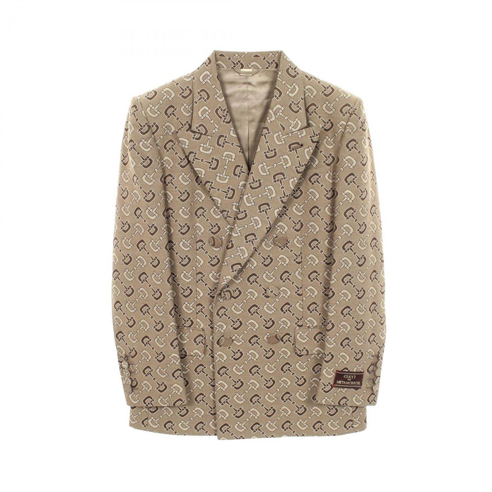 GUCCI グッチ ホースビット ダブルブレスト テーラードジャケット