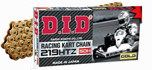 レーシングカート用 D.I.D(大同工業) チェーン 219HTZ SDH G&G 100 DID001100