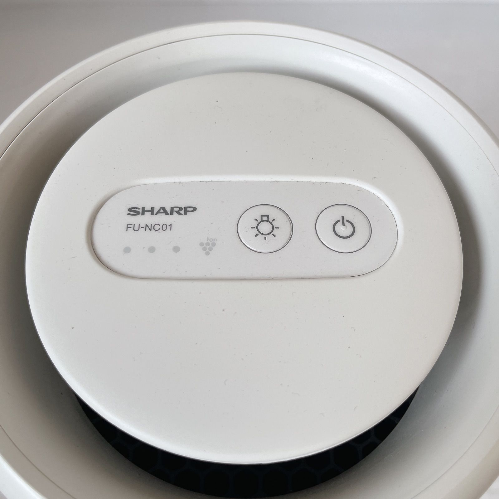 SHARP FU-NC01-W 空気清浄機 #540-0427-5 プラズマクラスター 卓上