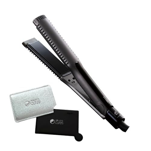 【公式ストア限定オリジナルミラー付き】HOLISTIC cures マグネットヘアプロ ストレートアイロンC MAGNET Hair Pro カーボン加工 ヘアケア 自動電源OFF 海外兼用 ギフト プレゼント/ 1af8ea6c