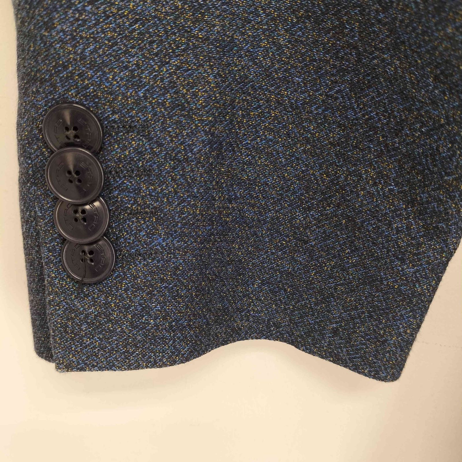 エトロ ETRO MADE IN ITALY 裏地ペイズリー柄2B テーラードジャケット