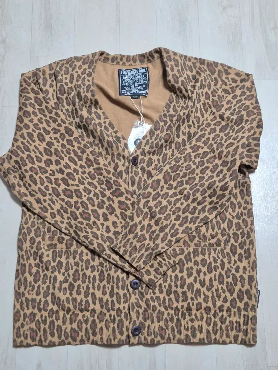 HYSTERIC GLAMOUR(ヒステリックグラマー) ヒョウ柄 レオパード カーディガン