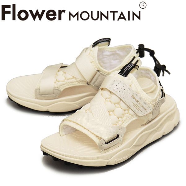 Flower MOUNTAIN(フラワーマウンテン) FM30082 NAZCA サンダル Cloudy white FM076 42-約26.5cm