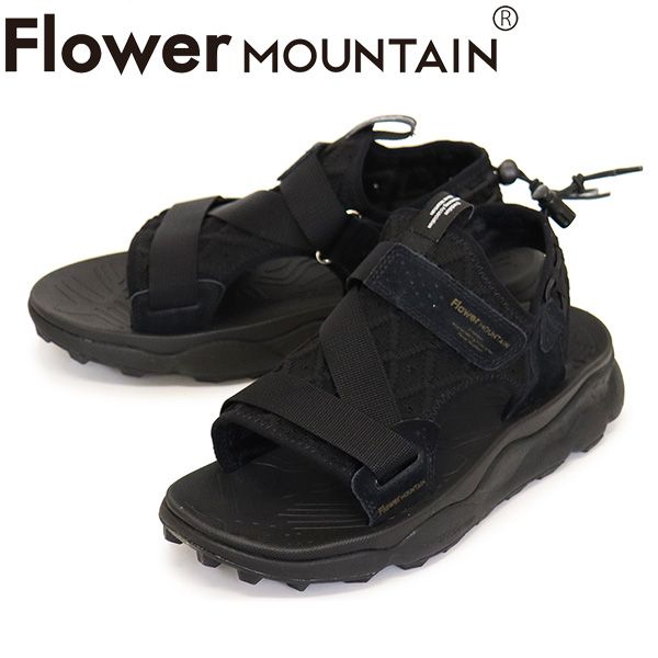 Flower MOUNTAIN(フラワーマウンテン) FM30087 NAZCA サンダル Diamond black FM078 38-約24.0cm
