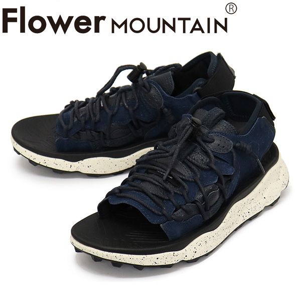 Flower MOUNTAIN(フラワーマウンテン) FM97023 PUMA PUNKU サンダル Navy LE FM083 40-約25.0cm