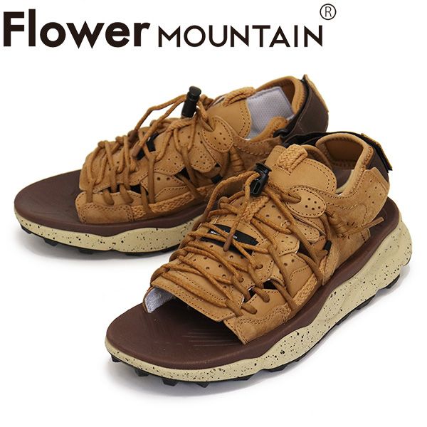 Flower MOUNTAIN(フラワーマウンテン) FM97025 PUMA PUNKU サンダル Tan LE FM084 42-約26.5cm