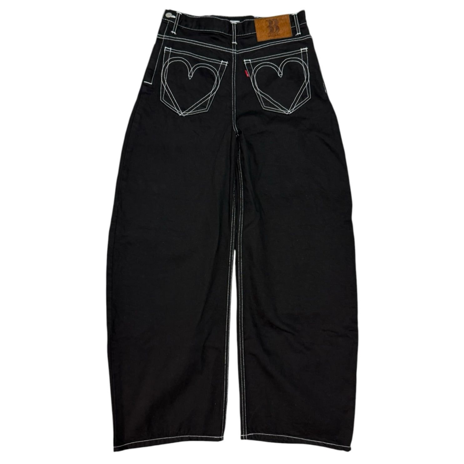 BASICKS　25AW Back/Front Barrel Leg Denim