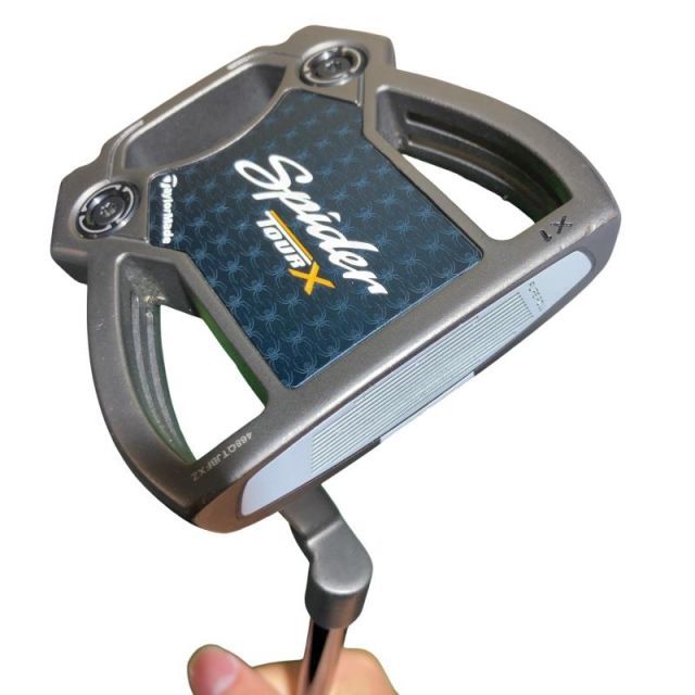 【中古】 テーラーメイド Spider TOUR X X1 34インチ パター PT スチール (フレックスその他) メンズ 男性用 右利き 右用 Cランク ゴルフクラブ