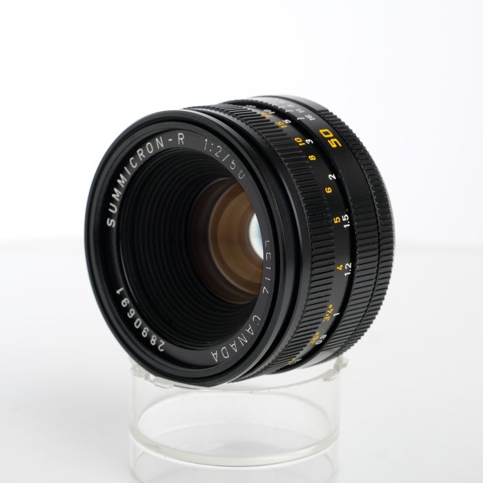 【中古】(ライカ) Leica ズミクロン R50/2 (3カム) フード組込