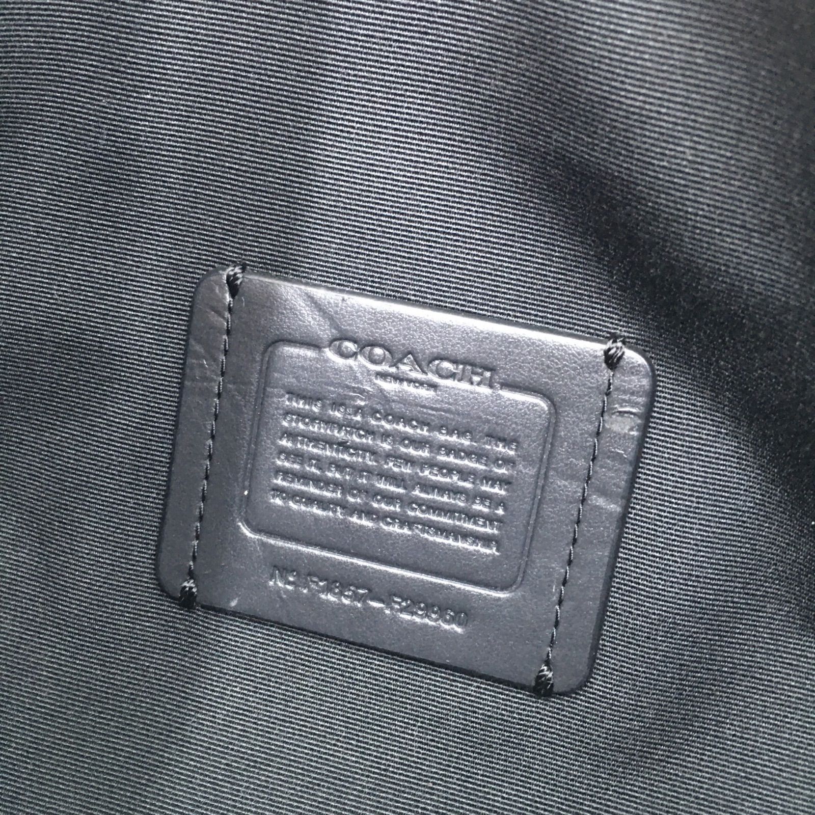 COACH コーチ シグネチャーキャンバス ショルダーバッグ サコッシュ 